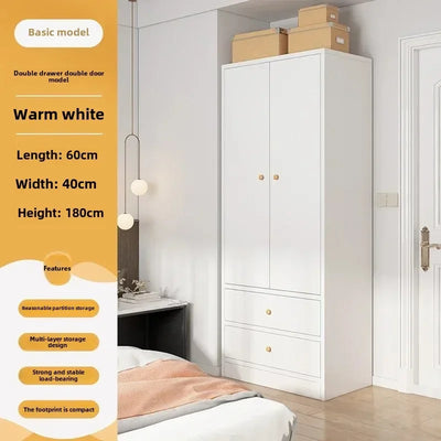 Wood Wardrobes Multifunction Storage Bedroom Designer Cupboard Clothes Drawer Vestidores Furniture