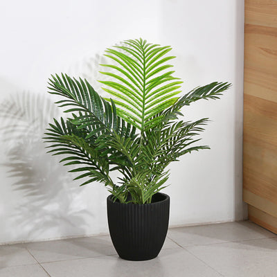 Artificial Areca Palm Plant with 15 Trunks, 3FT Faux Dypsis Lutescens Plant Tropical Tree in Pot for Home Decor