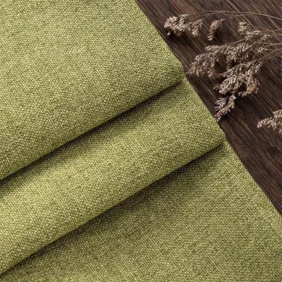 Thickened Plain Linen Fabric Fine By The Meter for Tablecloth Bags Pillow Cushion Cover Sewing Sofa Cloth Wearable Beige Gray