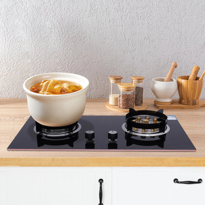 Kitchen accessories-Dual Burner Gas Stove: High Combustion Efficiency, Safe Flameout Protection, and Versatile Cooking