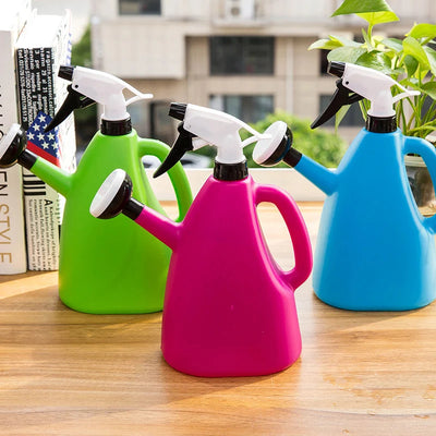 Watering Can with Sprayer Compact Portable Lightweight for Indoor Outdoor Plants