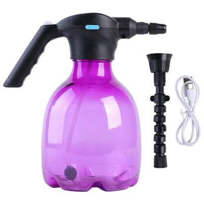 2L Electric Sprayer Plant Spray Bottle Automatic Watering Fogger USB Sanitizing Sprayer Hand Watering Machine Plants Garden Tool