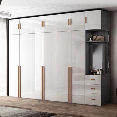 European Narrow Wardrobes Bathroom Ideas Garden Divider Bedroom Hotel Individual Rod Closet Luxury Guarda Roupa Wardrobes Closet