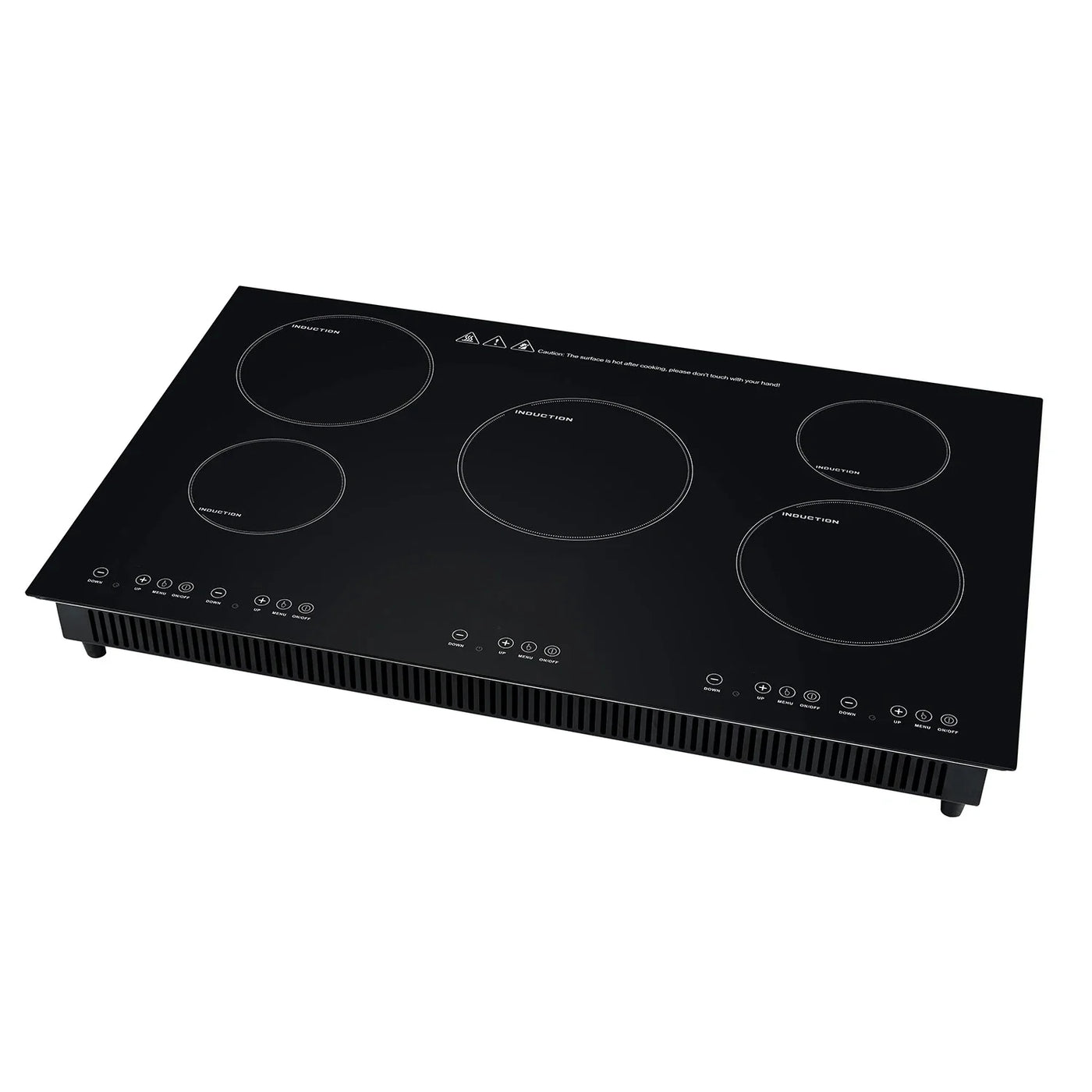 Custom Design Household Built In Hotpot CE CB  6400W 220V Cooktop Electric Multi 5 Burner Induction Cooker