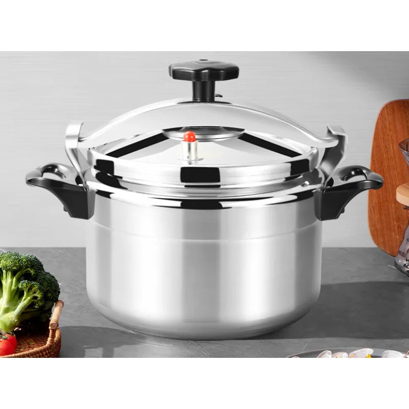 9L Pressure Cooker for Gas Cooker Aluminum Alloy Heavy-Duty Multifunctional Explosion-Proof Cooking Pots