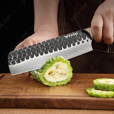 Stainless Steel Kitchen Knife Forged Kitchen Chef's Knife Meat Cleaver Kitchen Slicing Knife Bone Chopper Fruit Vegetable Cutter