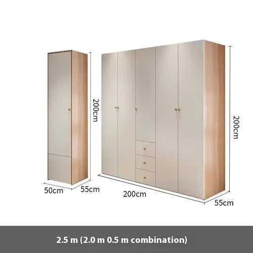 Bedroom European New Wardrobe Luxury Modern Luxury Large Clothes Storage Wardrobe Portable Nordic Guarda Roupa Unique Furniture