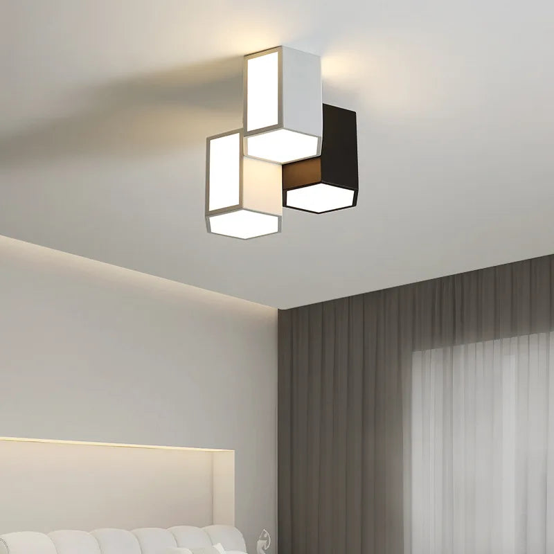 Modern Minimalist Ceiling Lights for Living Room Lamp Creative Design Combination Creative Art Home Decoration Hall Dinning Lamp