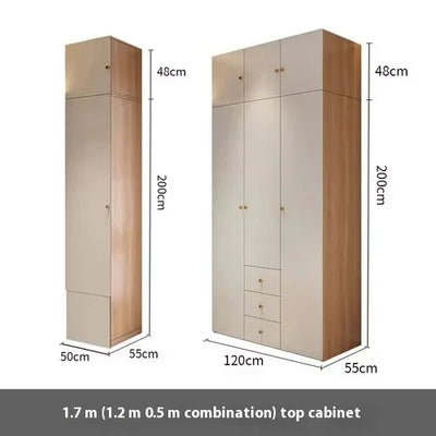 Bedroom European New Wardrobe Luxury Modern Luxury Large Clothes Storage Wardrobe Portable Nordic Guarda Roupa Unique Furniture