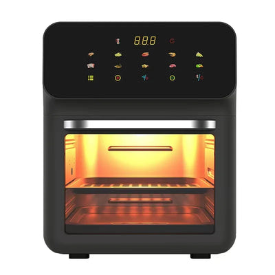 【Promotional Price】Electric Oven Household Air Fryer Multifunction Touch Control 3 Layer Kitchen Baking Machine Deep Fryer