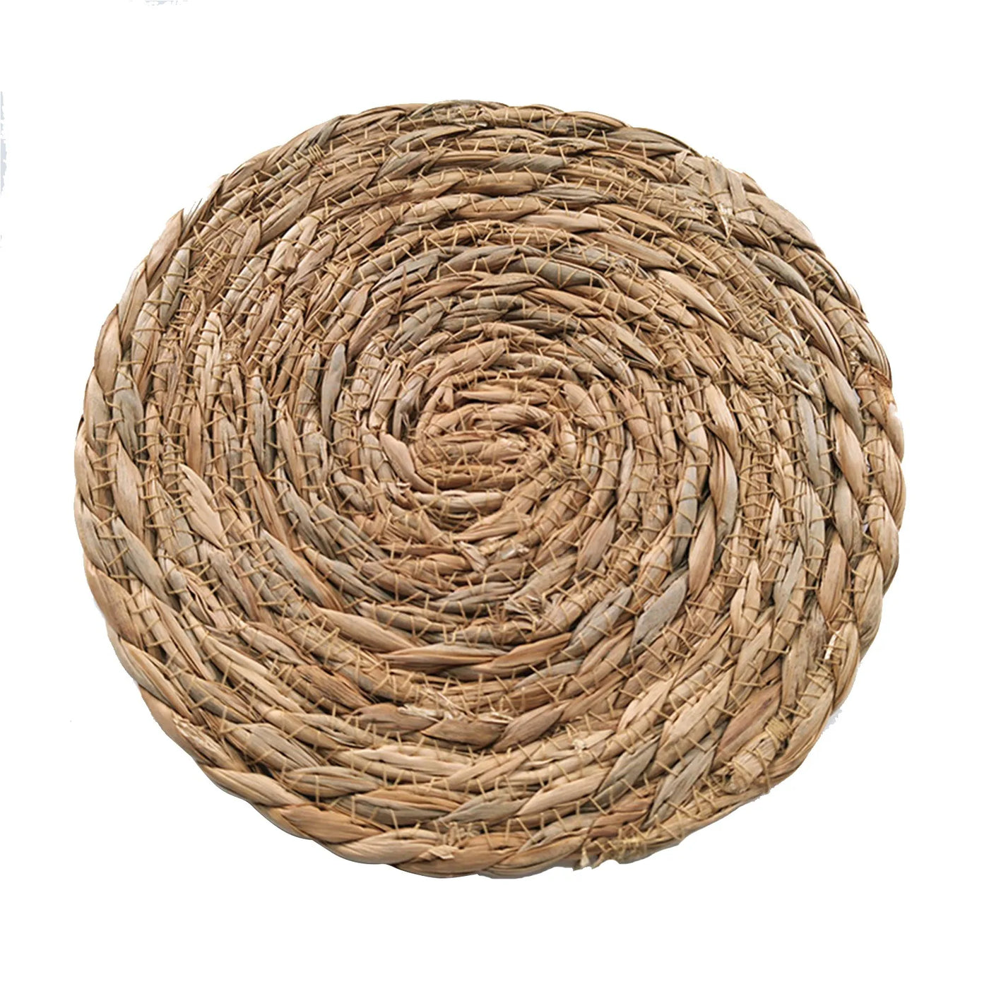 1PCS Round Braided Placemat Washable Round Placemats for Kitchen Table Round Table Mats for Party BBQ Christmas Everyday Use