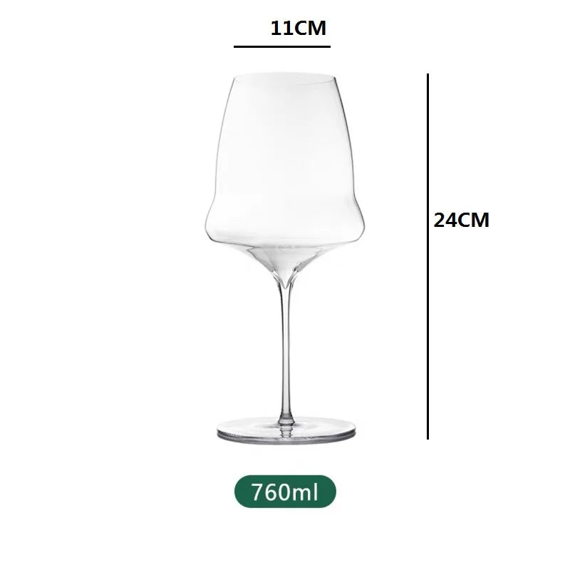 Cloud Design Ultra-thin Bordeaux Red Wine Glass Crystal Thin Stem Burgundy Goblet Light Luxury Wedding Party Champagne Flute Cup