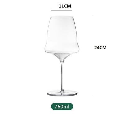 Cloud Design Ultra-thin Bordeaux Red Wine Glass Crystal Thin Stem Burgundy Goblet Light Luxury Wedding Party Champagne Flute Cup