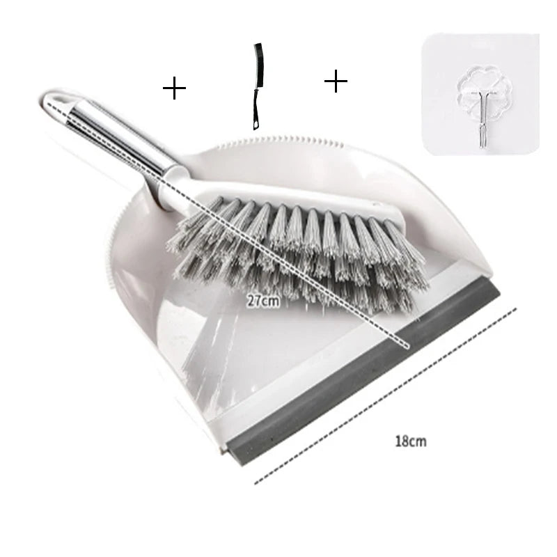 Cleaning Brush Set Miniature Toys Cleaning Dustpan Hand Broom Suits for -Toddlers Mini Sweeping Brush Easy to Use