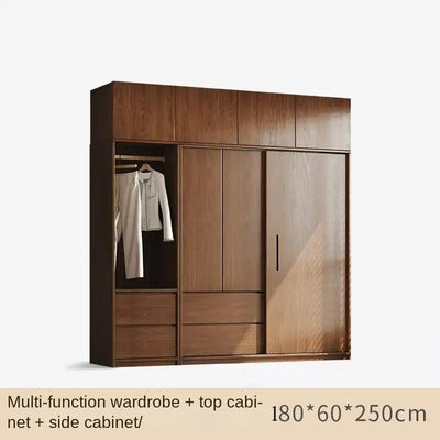 Aesthetic Wood Wardrobes Orgnizer Quiet Nordic Closet Organizer Wardrobes Bedroom Storage Clothes Guarda Roupas Furniture Home