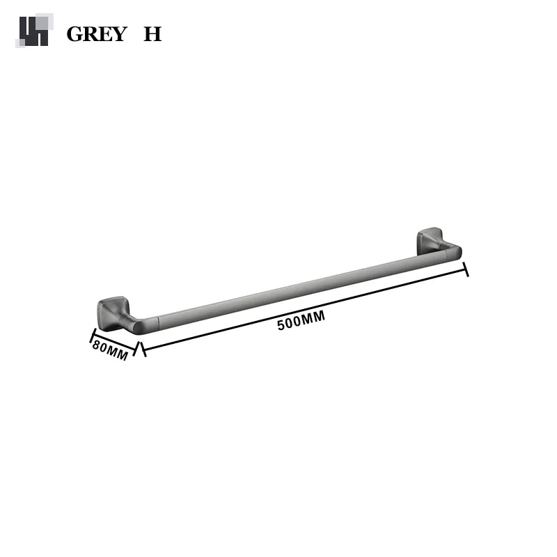 Towel Rack Towel Hanger Bath Towel Holder Wall Hanging Towel Bars Stainless Steel Bathroom Shelf Kitchen Cloth Rack