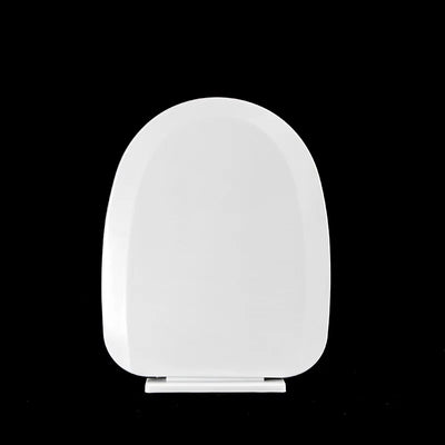 1PC Bathroom Toilet Lid Universal Slow Down Closed Toilet Seat Quick-Release Silent Cover O-Shaped Bottom Mounted Toilet Cover