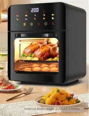 Smart 20L Air Fryer Oven Digital Support Customized Service Hot Deep Fryer Oven with Observation Window