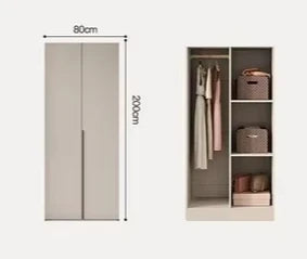 Cosmetics Nordic Wardrobe Modern Luxurious Storage Partitions Wardrobe Clothes Organizer Szafy Do Sypialni Bedroom Furniture