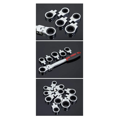 Ratchet Wrench Set Easy Use Sturdy Quick Release Multifunction Detachable For Auto Truck Maintenance Gadgets