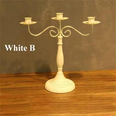 1PC，Candle Holder Table Decorations Modern Decorations Candles European Decoration Hotel Wedding Candlest Candlestick Decoration