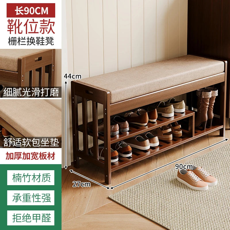 With Seat Vertical Shoe Shelf Narrow Hallway Dryer Slippers Striders Modern Shoe Cabinet Disinfecting Zapatero Home Furniture