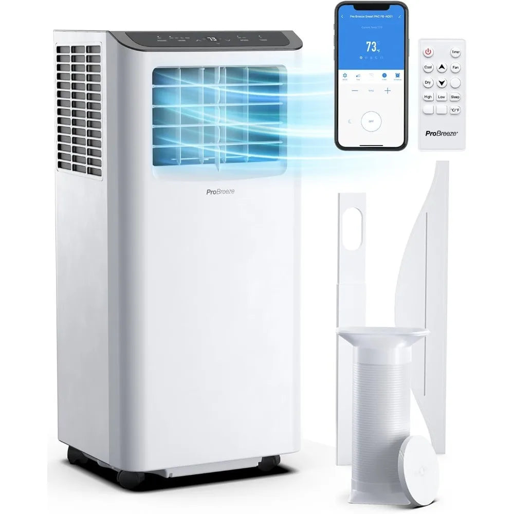 4 in 1 Portable Air Conditioner for Room 10000 BTU 450SqFt Air Conditioning Unit, Smart Air Conditioner with Fan, Dehumidifier