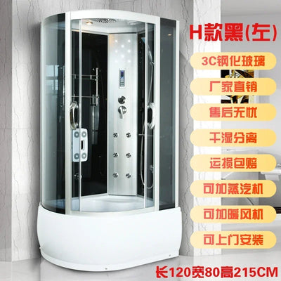 cqyShower room, integral bath room, bathroom, bathtub, surfing, sauna, steam bath room, wet and dry separation