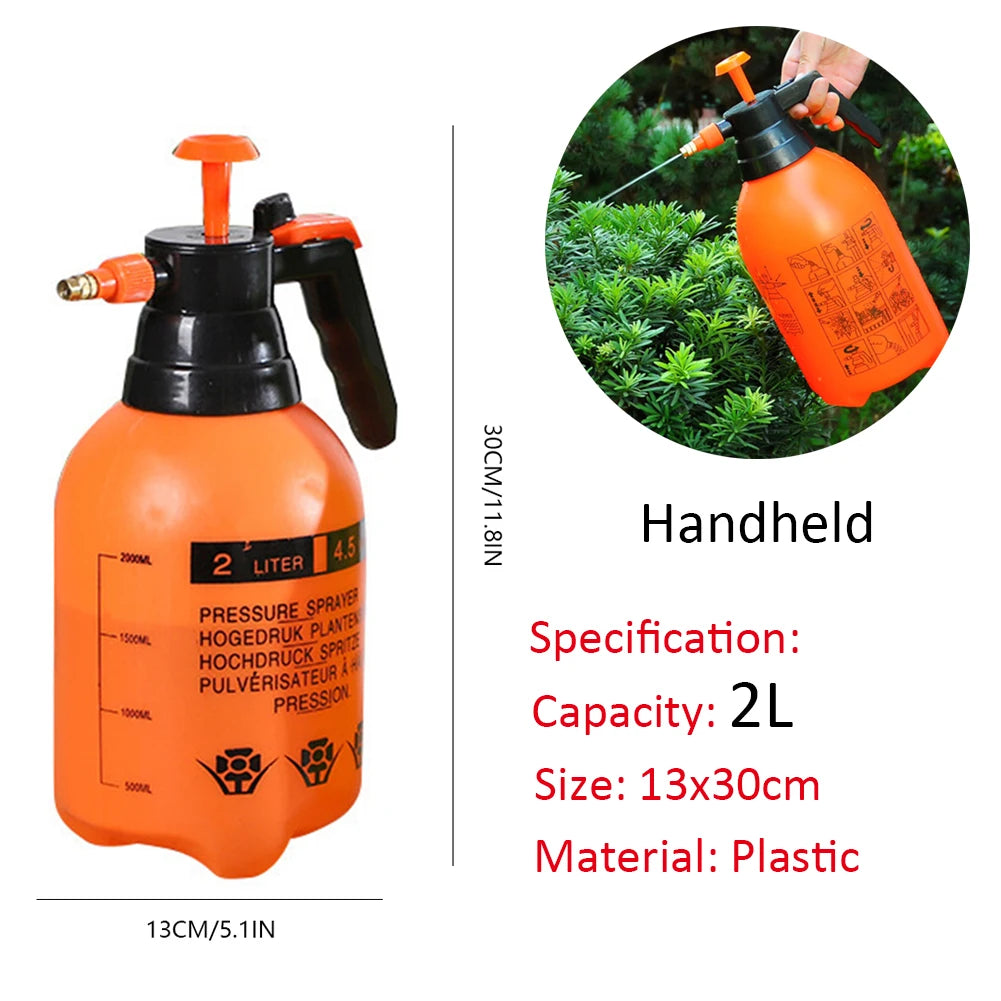 5L 2L Pressure Sprayer Hand Pump Sprayers Nozzle Air Pressure Pump Lawn Agricultural Garden Tools Water Pump Pressure Sprayer