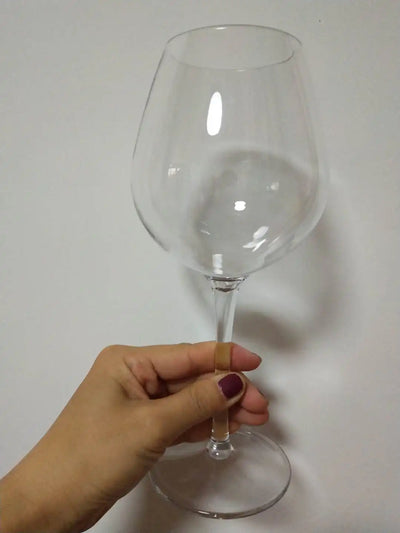 Plastic Transparent Unbreakable Silicone Wine Glass Cups Bar Home Goblet American Tritan Material