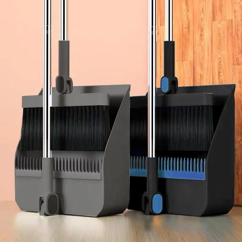 Broom and dustpan set combination household broom non-stick hair Dustpan Dustpan Garbage shovel broom Dustpan set