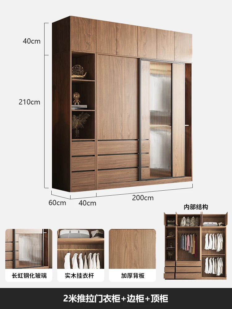 Multilayer Drawer Wardrobes Nordic Luxury Open Closets Organizer Bedroom Wardrobe Shelves Shelf Rangement Chambre Furniture