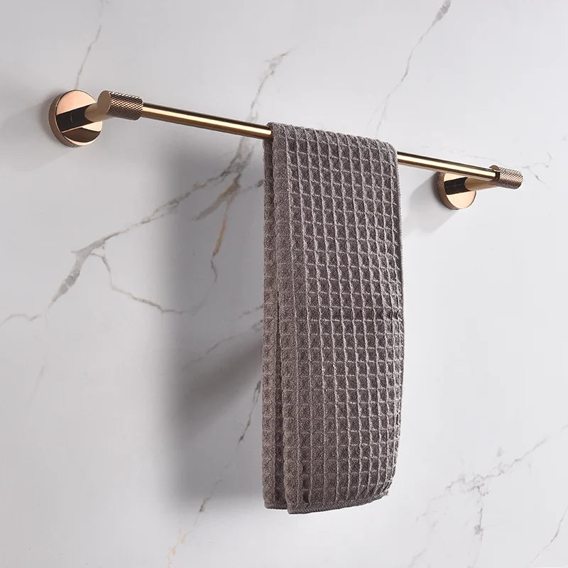 Towel Rack Towel Hanger Bath Towel Holder Wall Hanging Towel Bars Stainless Steel Bathroom Shelf Kitchen Cloth Rack