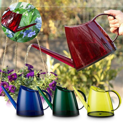 Resin Watering Can For House Bonsai Plants Garden Flower Long Spout 40oz 1/3 Gallon 17x18cm