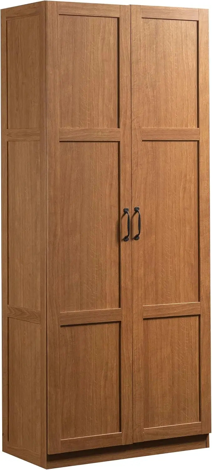 Sauder Miscellaneous Storage Storage Cabinet/ Pantry cabinets, Highland Oak finish