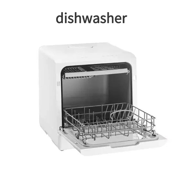 220V 50Hz 4 Sets Table Dishwasher Automatic Intelligent Fruits And Vegetable Integrated Portable Dishwasher Without Installation