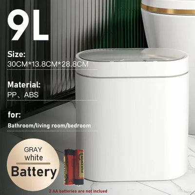 Smart Sensor Trash Can Living Room Kitchen Automatic garbage cube Bathroom Toilet Intelligent Garbage Bin Wastebasket smart dump