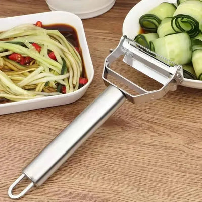 Stainless Steel Paring Knife Household Potato Scraper Multi-functional Fruit and Vegetable Peeler Grater Kitchen Kitchen Items