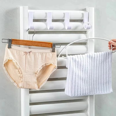 Electric towel rack hook, high temperature resistant hook, multifunctional shoe and clothing drying hook, no punching required