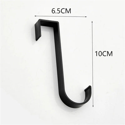 4PCS Bathroom Hanger Clips Heated Towel Radiator Rail Hook Holder Multifunction Drying Rack Hook Towel Clothes Storage Hanger