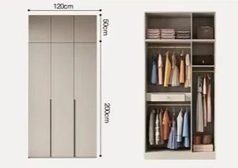 Cosmetics Nordic Wardrobe Modern Luxurious Storage Partitions Wardrobe Clothes Organizer Szafy Do Sypialni Bedroom Furniture