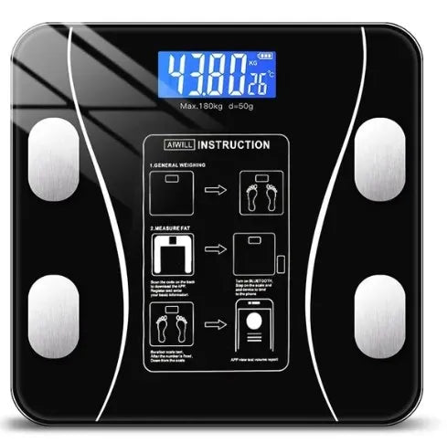 Intelligent Body Fat Scale Charging Electronic Weighing Scale Household Scale Bluetooth Adult Fat Scale Weigh