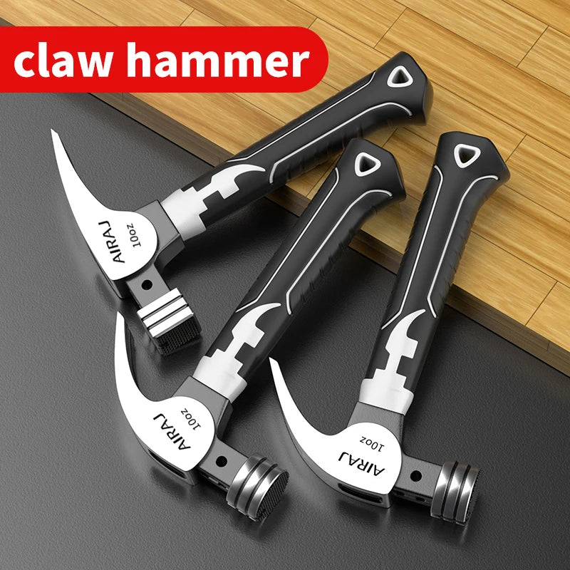 Steel Claw Hammer Multifunctional NEW Hammer Mini Tool Woodworking Striking Tools Hand Tool Strong Claw Hammer