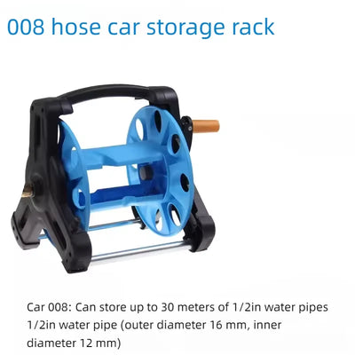 Garden Hose Reel Water Pipe Storage Rack Portable Handheld Hose Organizer for Outdoor Lawn and Garden Easy to Use