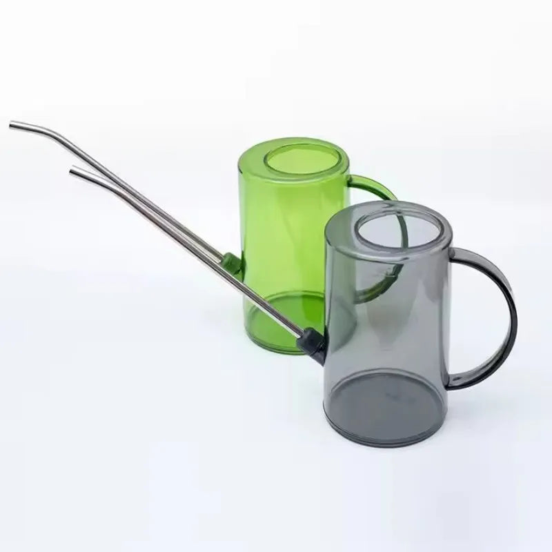 1L Long Mouth Watering Can Plastic Plant Sprinkler Potted Home Irrigation Accessories Practical Flowers Gardening Tools Handle