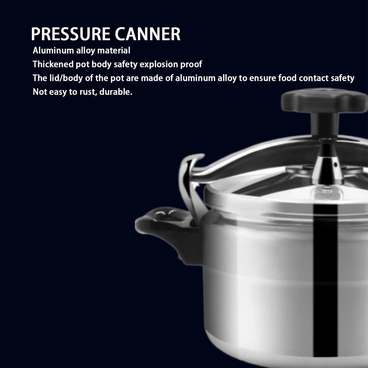 Large Capacity Explosion Proof Pressure Cooker for gas Stove & Induction Cooker