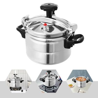 3l Capped Multi Purpose Induction Cooker, Restaurant Kitchen, Household and Commercial General Deep Pressure Pot Aluminum