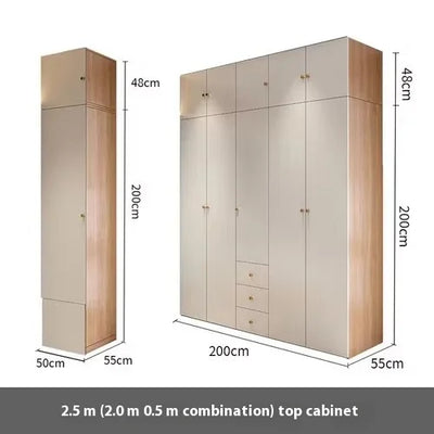 Bedroom European New Wardrobe Luxury Modern Luxury Large Clothes Storage Wardrobe Portable Nordic Guarda Roupa Unique Furniture