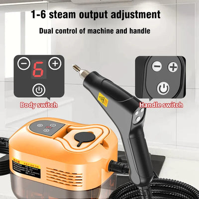 Handheld High Pressure High Temperature Household Steam Cleaner For Air Conditioner Kitchen Car Furniture Steam Cleaner EU/US