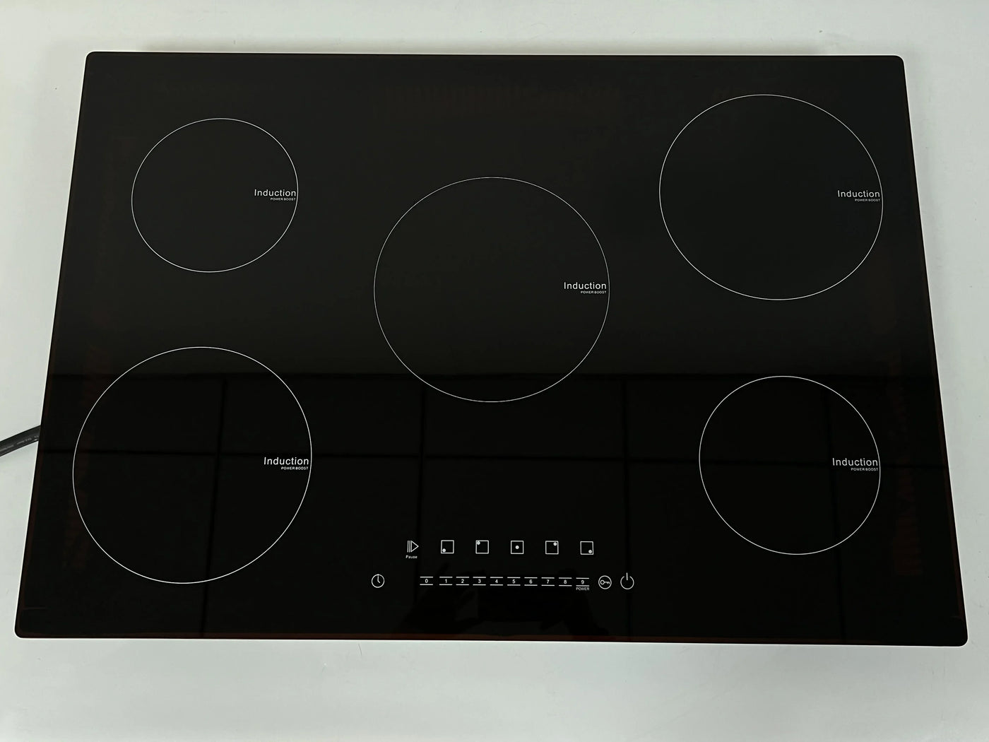 Hot sales Energy Conservation Five Burner Electric Glass For Induction Cookers